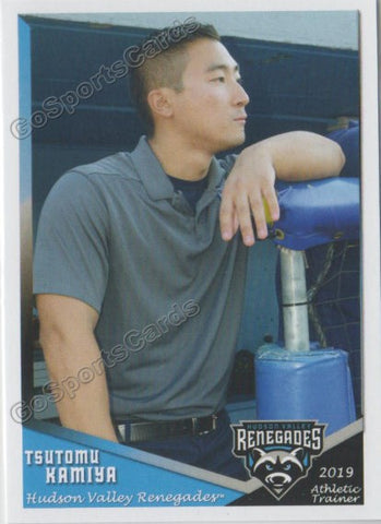 2019 Hudson Valley Renegades Tsutomu Kamiya