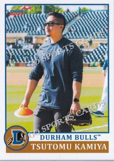 2023 Durham Bulls Tsutomu Kamiya – Go Sports Cards