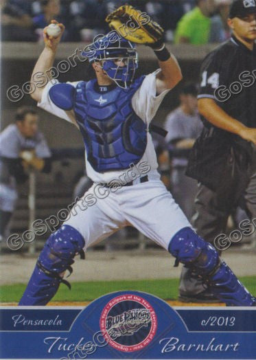 2013 Pensacola Blue Wahoos Tucker Barnhart