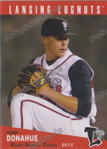 2013 Lansing Lugnuts Tucker Donahue