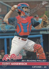 2011 Reading Phillies Tuffy Gosewisch