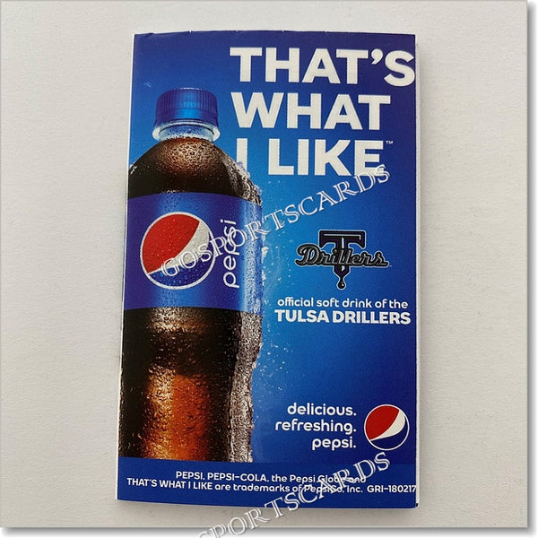 2019 Tulsa Drillers Pocket Schedule