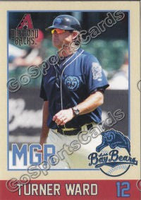 2012 Mobile BayBears Turner Ward