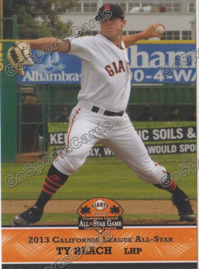 2013 California League All Star Ty Blach