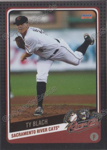 2015 Sacramento River Cats Ty Blach