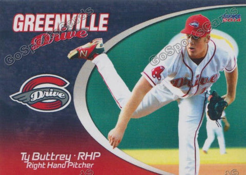 2014 Greenville Drive Ty Buttrey