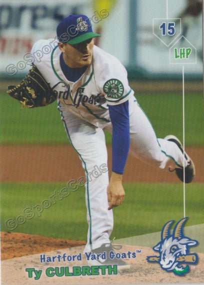 2019 Hartford Yard Goats Ty Culbreth