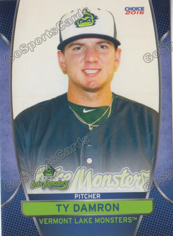 2016 Vermont Lake Monsters Ty Damron