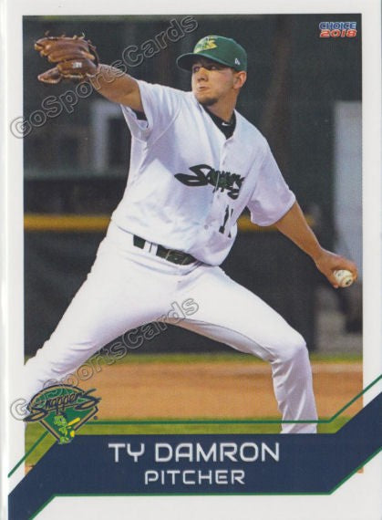 2018 Beloit Snappers Ty Damron
