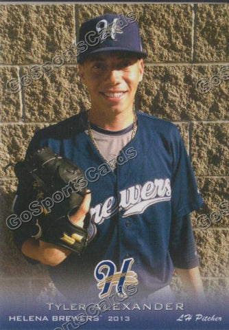 2013 Helena Brewers Tyler Alexander