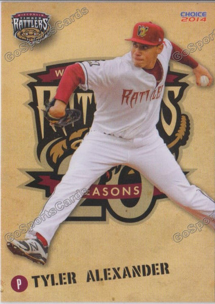 2014 Wisconsin Timber Rattlers Tyler Alexander