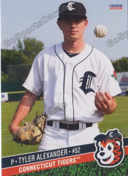 2015 Connecticut Tigers Tyler Alexander