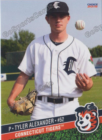2015 Connecticut Tigers Tyler Alexander