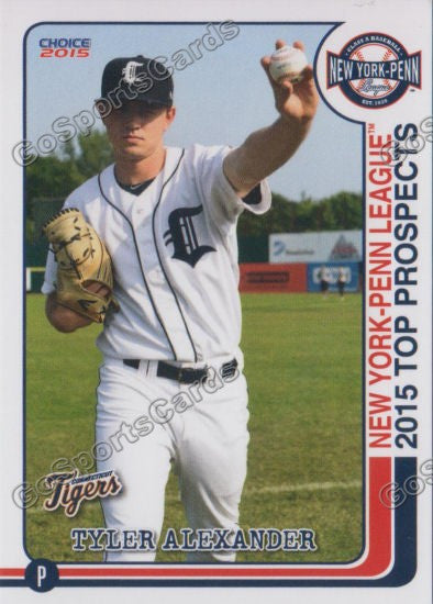 2015 New York Penn League Top Prospect NYPL Tyler Alexander