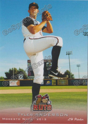 2013 Modesto Nuts Tyler Anderson