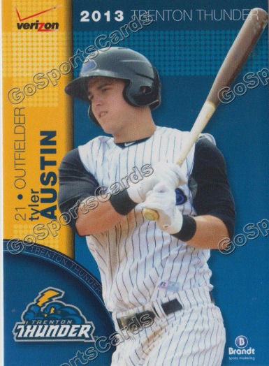 2013 Trenton Thunder Tyler Austin