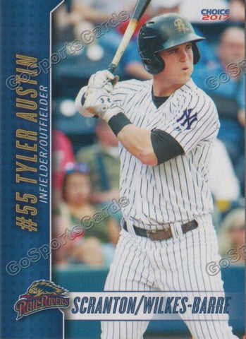 2017 Scranton Wilkes Barre RailRiders Tyler Austin