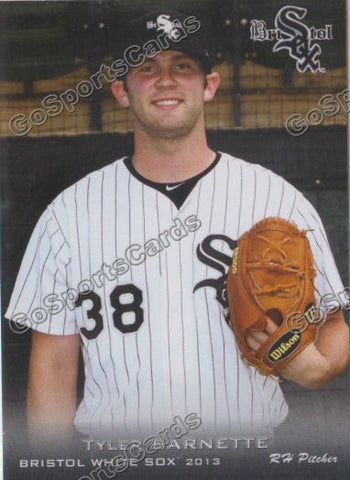 2013 Bristol White Sox Tyler Barnette