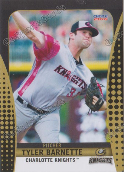 2016 Charlotte Knights Tyler Barnette