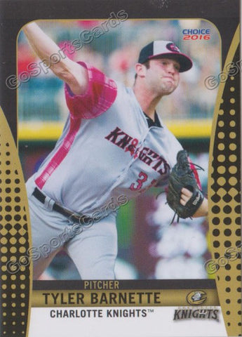 2016 Charlotte Knights Tyler Barnette