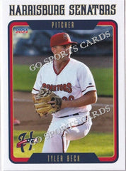 2023 Harrisburg Senators Update Tyler Beck – Go Sports Cards