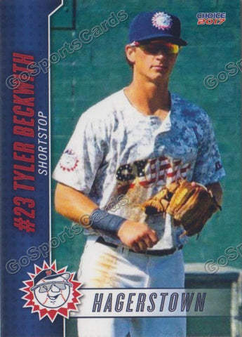 2017 Hagerstown Suns Tyler Beckwith
