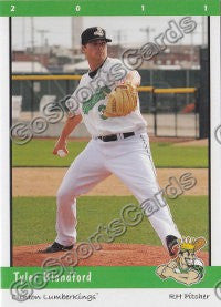 2011 Clinton LumberKings Tyler Blandford