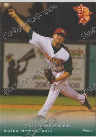2013 Boise Hawks Tyler Bremer