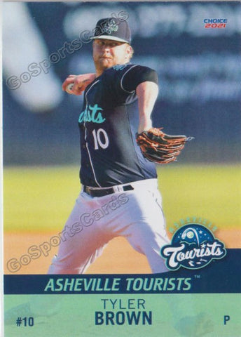 2021 Asheville Tourists Tyler Brown