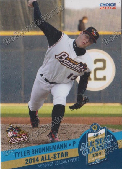 2014 MidWest League All Star Tyler Brunnemann