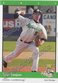 2011 Clinton LumberKings Tyler Burgoon