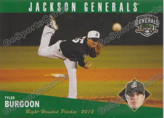 2013 Jackson Generals Tyler Burgoon