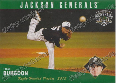 2013 Jackson Generals Tyler Burgoon