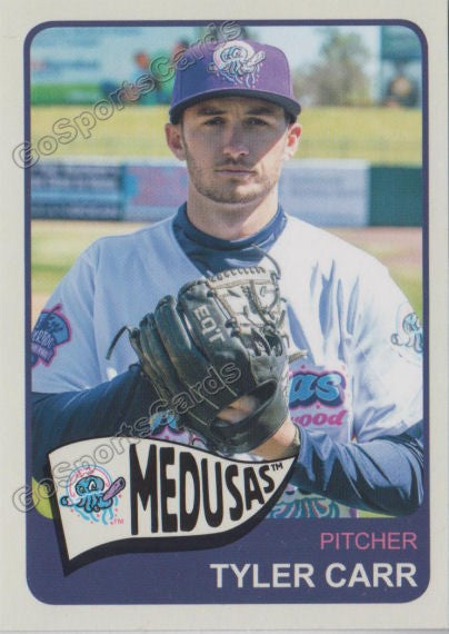 2019 Medusas de Lakewood BlueClaws Tyler Carr