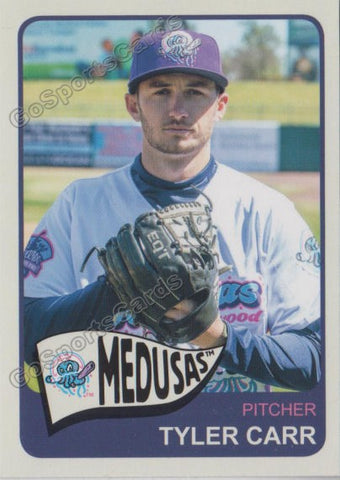2019 Medusas de Lakewood BlueClaws Tyler Carr