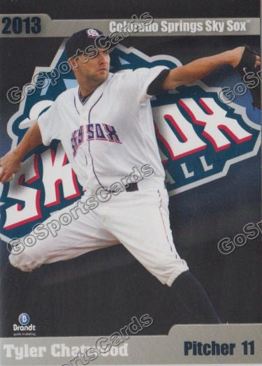 2013 Colorado Springs Sky Sox Tyler Chatwood