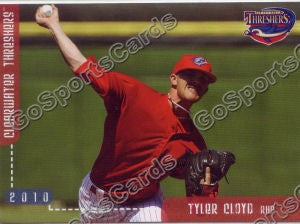 2010 Clearwater Threshers Tyler Cloyd