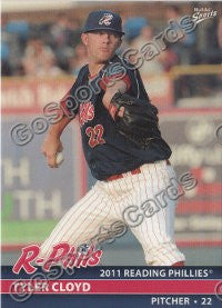 2011 Reading Phillies Tyler Cloyd