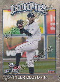 2012 Lehigh Valley IronPigs Tyler Cloyd