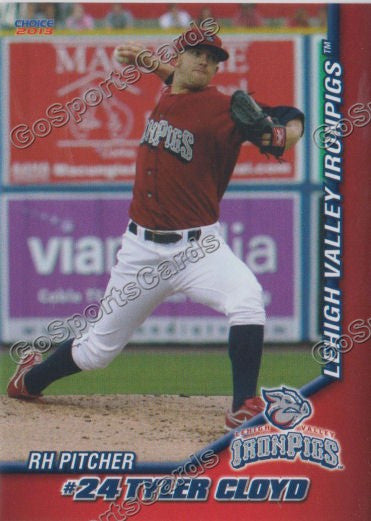 2013 Lehigh Valley IronPigs Tyler Cloyd