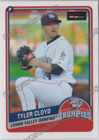 2013 Lehigh Valley IronPigs SGA 2nd Tyler Cloyd