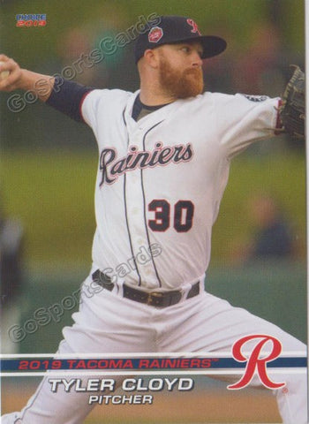 2019 Tacoma Rainiers Tyler Cloyd