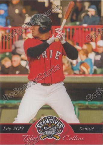 2013 Erie SeaWolves Tyler Collins