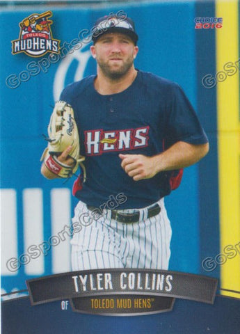2016 Toledo Mud Hens Tyler Collins
