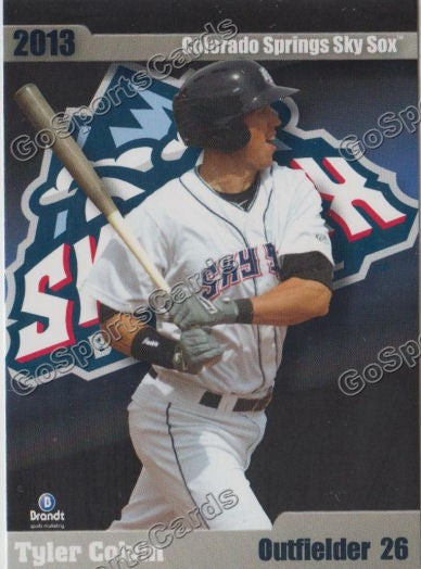 2013 Colorado Springs Sky Sox Tyler Colvin