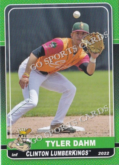 2022 Clinton LumberKings Tyler Dahm