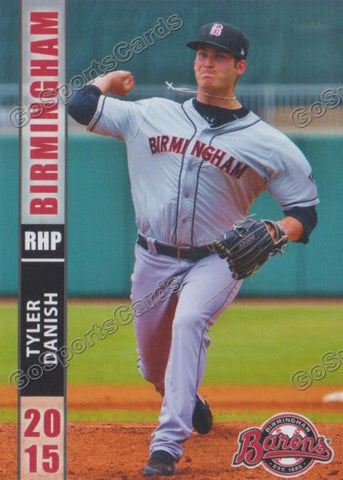 2015 Birmingham Barons Tyler Danish