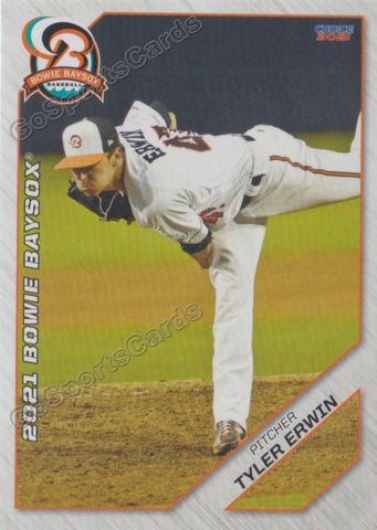 2021 Bowie Baysox Tyler Erwin