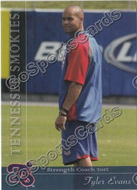 2012 Tennessee Smokies Tyler Evans