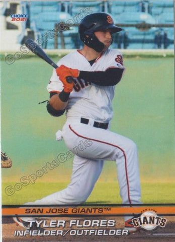 2021 San Jose Giants Tyler Flores